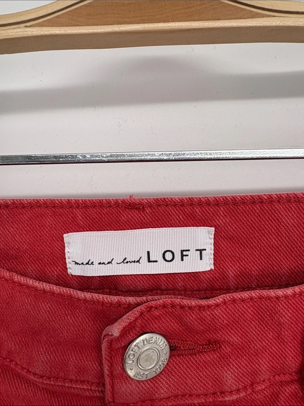 LOFT vibrant red